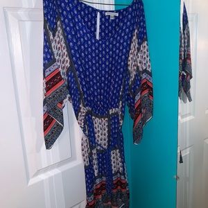 American Eagle Boho-chic Scoop Neck Dress. Size S